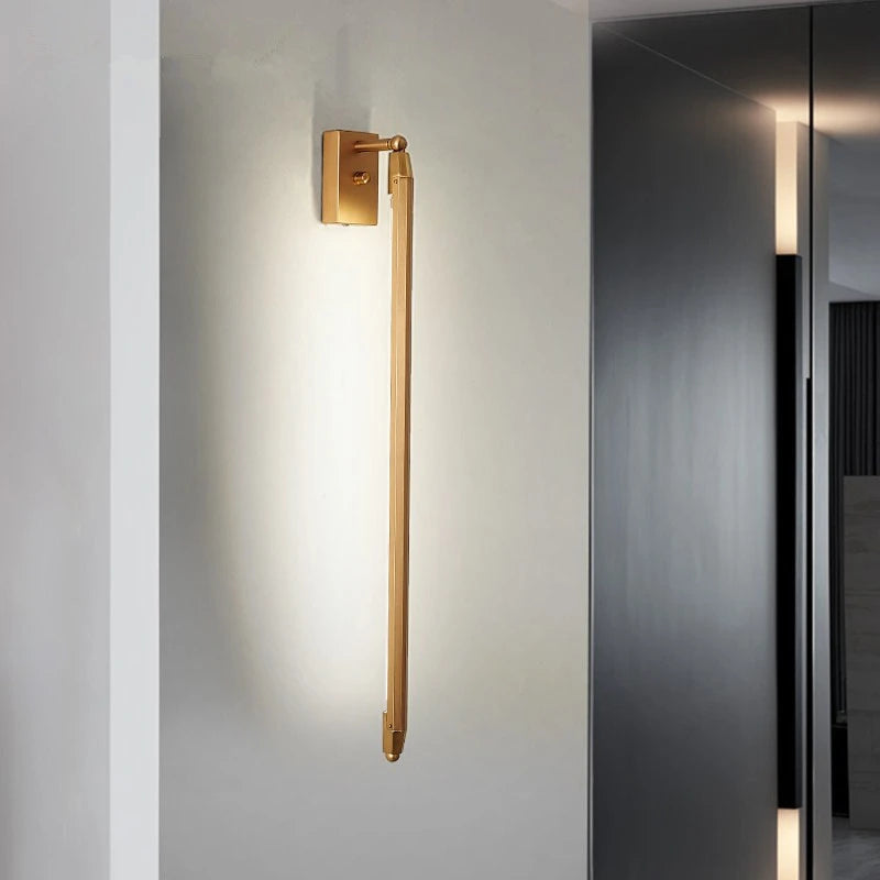 applique murale moderne t5 led rotation style loft industriel - vue 3 sur 8