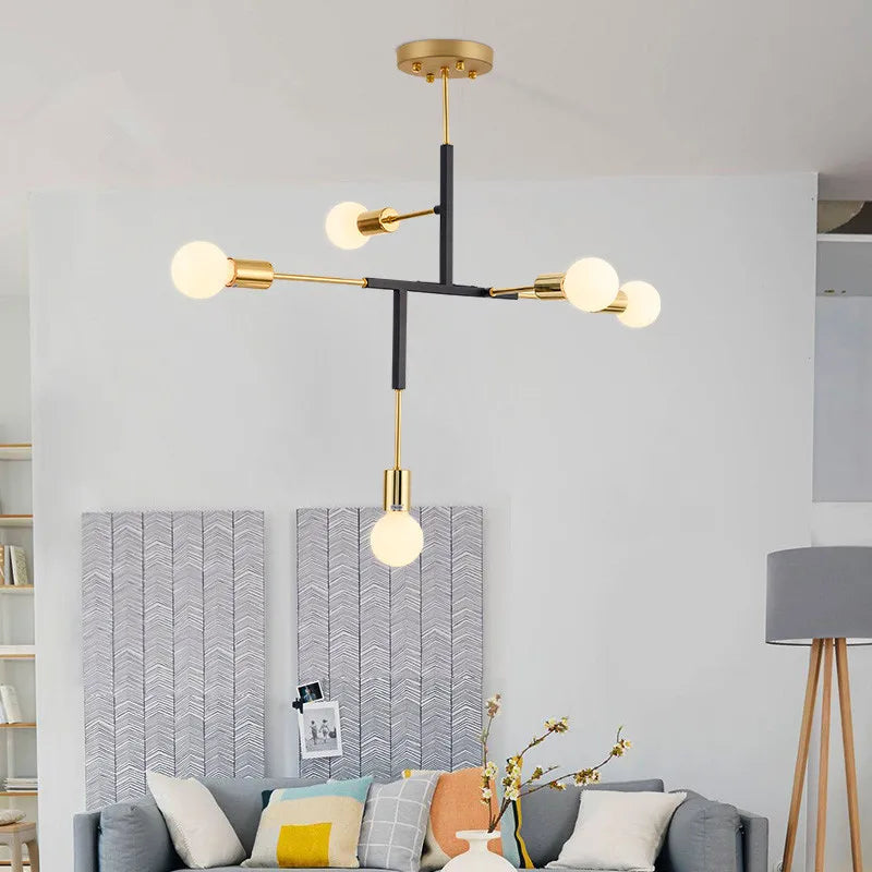 lustre moderne pour éclairage intérieur design élégant et fonctionnel - vue 6 sur 7