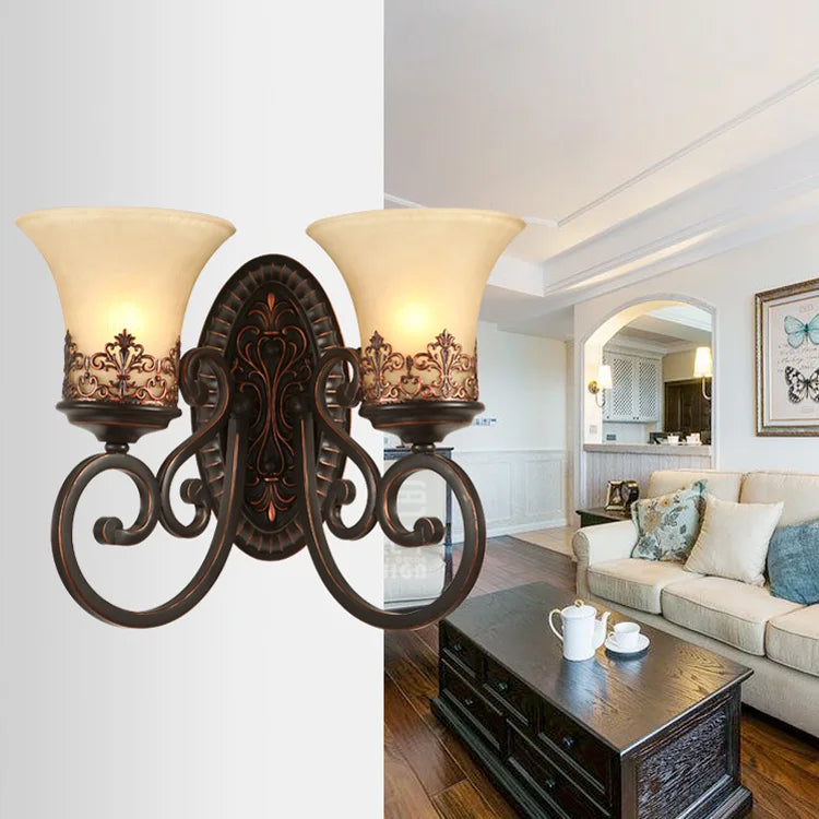 lustre luxueux 6 bras style européen pour décoration élégante - vue 6 sur 16