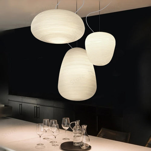 suspension globe rétro gzmj en verre abat-jour luminaire