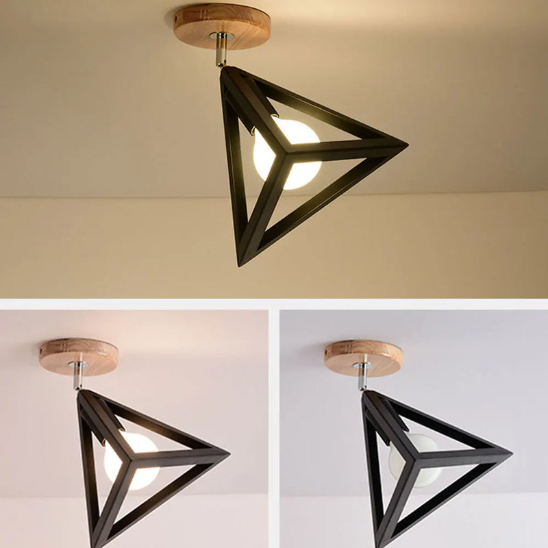 Plafonnier LED américain Loft nordique
