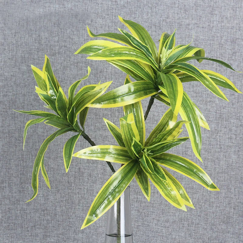 plante artificielle monstera en bambou pour décoration intérieure - vue 3 sur 9