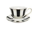 Service à thé anglais porcelaine fine peint main