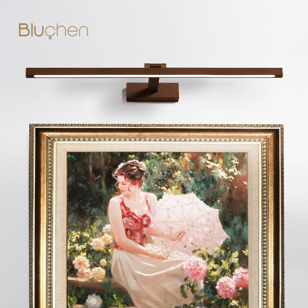 applique murale led moderne décorative d'intérieur idéale pour miroir - vue 3 sur 10