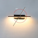 Applique murale LED rotative à 330 °