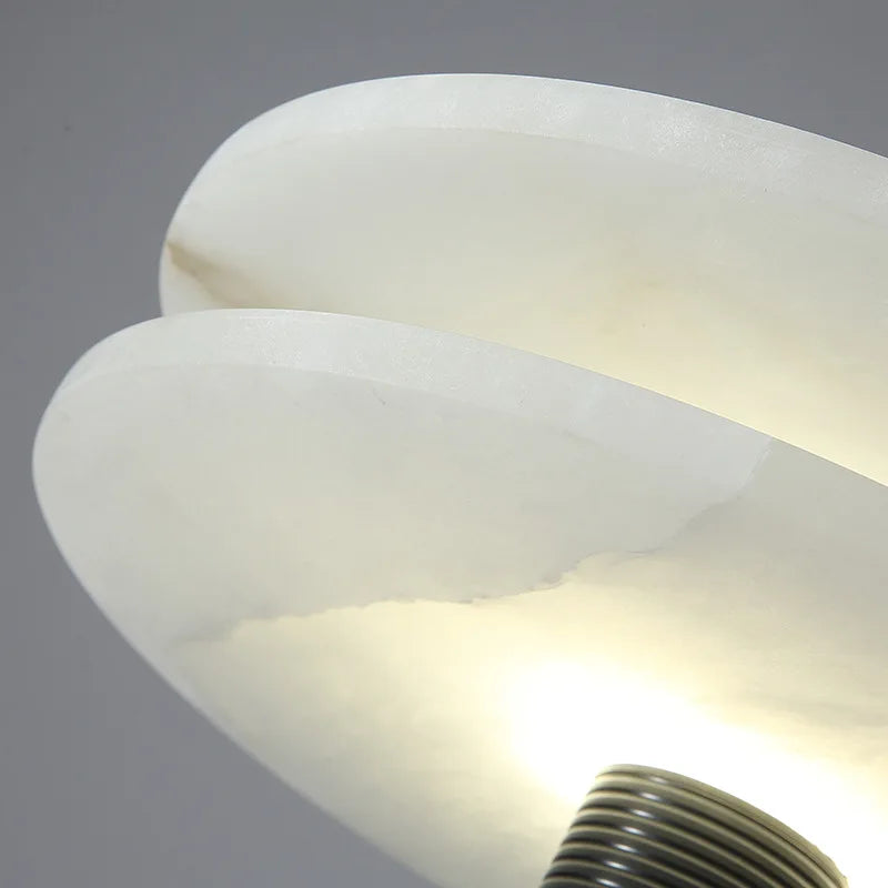 lampes suspendues led nordiques en marbre de luxe