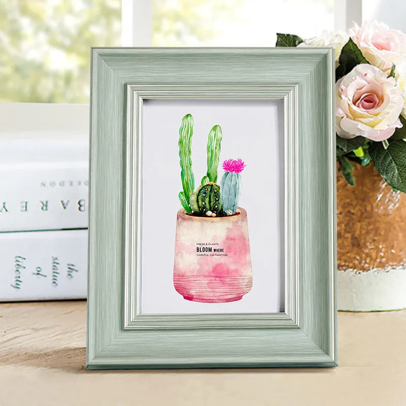 cadre photo rétro américain pour mariage et décoration à personnaliser - vue 7 sur 13
