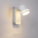 applique murale moderne rotative led avec interrupteur