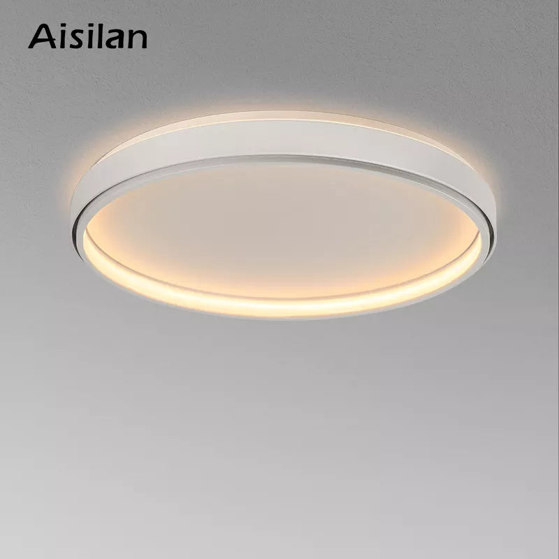 Plafonnier en silicone ultra-mince moderne LED