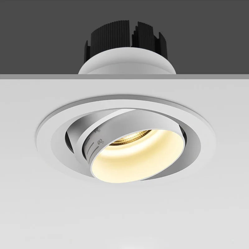 spots led encastrables à faisceau zoomable pour éclairage intérieur - vue 4 sur 8
