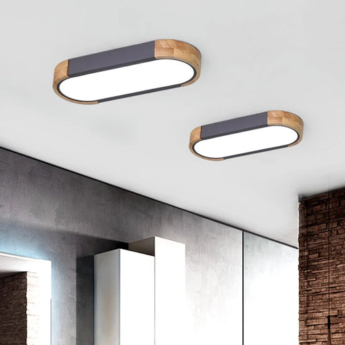 plafonniers décoratifs en bois avec télécommande deckenleuchten