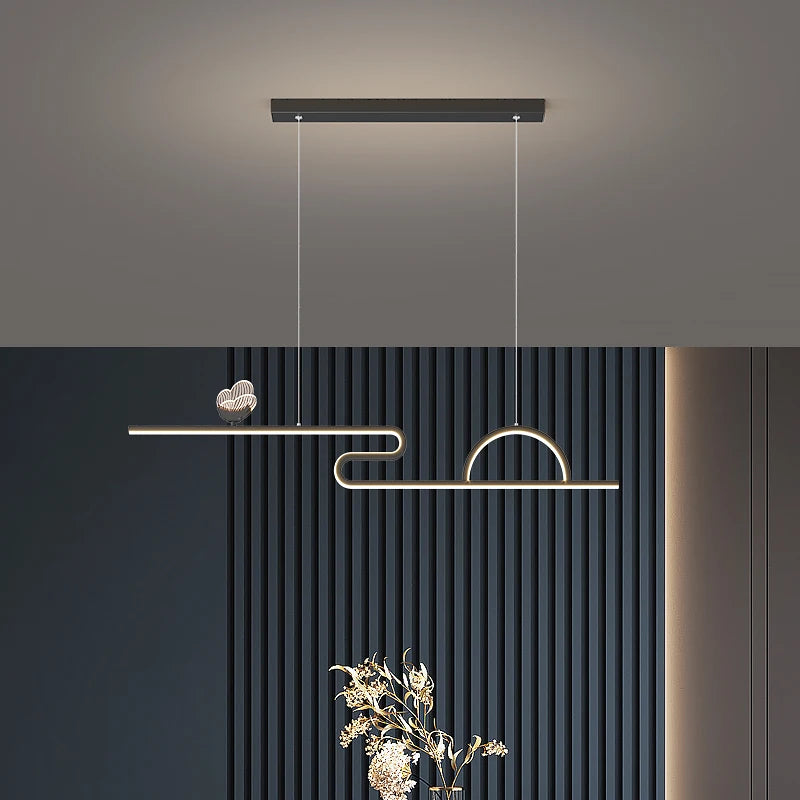 plafonnier led moderne pour un éclairage créatif intérieur - vue 4 sur 12