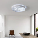 Plafonnier LED rond à nuages
