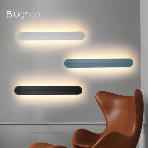 applique murale moderne led en fer style nordique