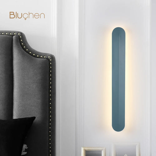 applique murale moderne led en fer style nordique