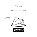 Verre cocktail original motifs animaux porc epic cygne