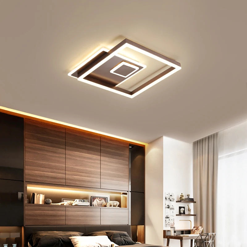 plafonnier led ultra fin pour décoration intérieure élégante - vue 4 sur 14
