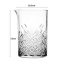 Verre à cocktail clouté relief 700 ml festif