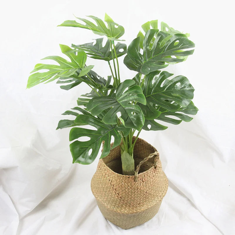 plantes artificielles tropicales réalistes pour décoration intérieure