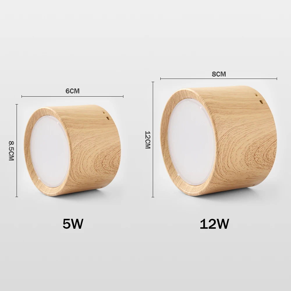 Spot de plafond LED monté en Surface 12W 5W - vue 4 sur 9