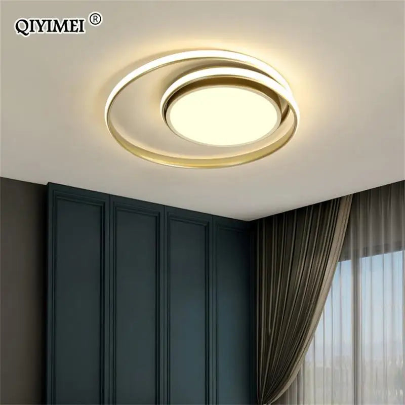 plafonnier moderne led surface montée décoration lumineuse - vue 3 sur 16