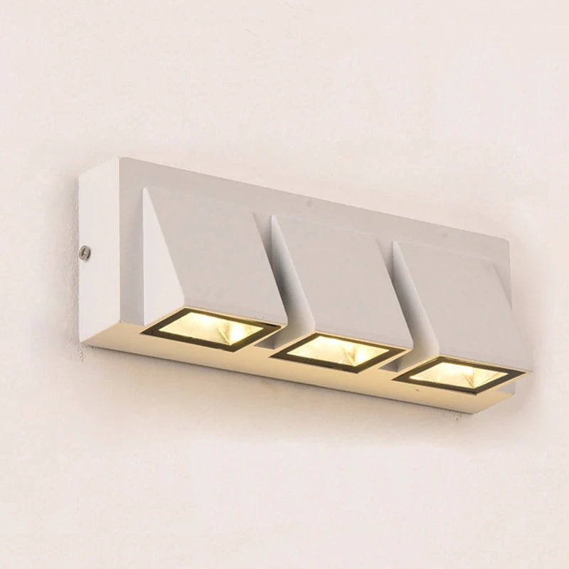 applique murale led imperméable extérieur intérieur jardin véranda chambre escaliers - vue 3 sur 11