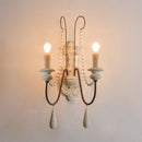 Lustre nordique en bois rétro blanc vintage gris suspendu pour cuisine/chambre à coucher salon 3/6/8/12 lumières salon