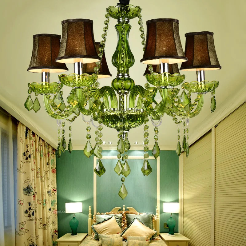 lustre en cristal de luxe pour mariage et restauration