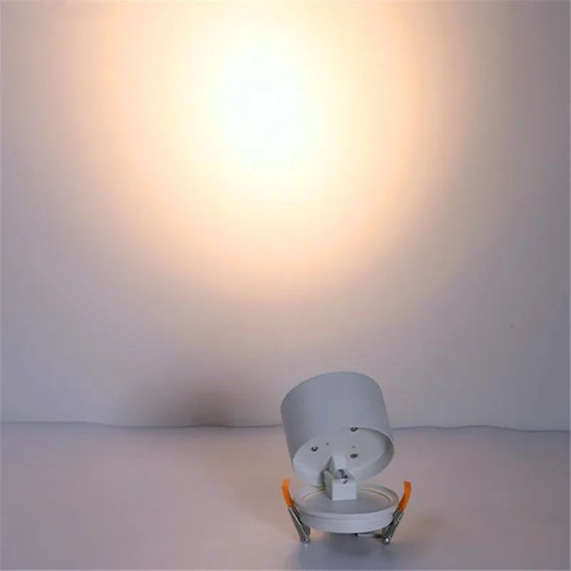 Spot lumineux Led encastrable et rotatif avec technologie Cob