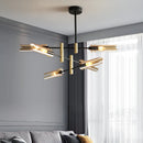 lustre en verre au design nordique et créatif