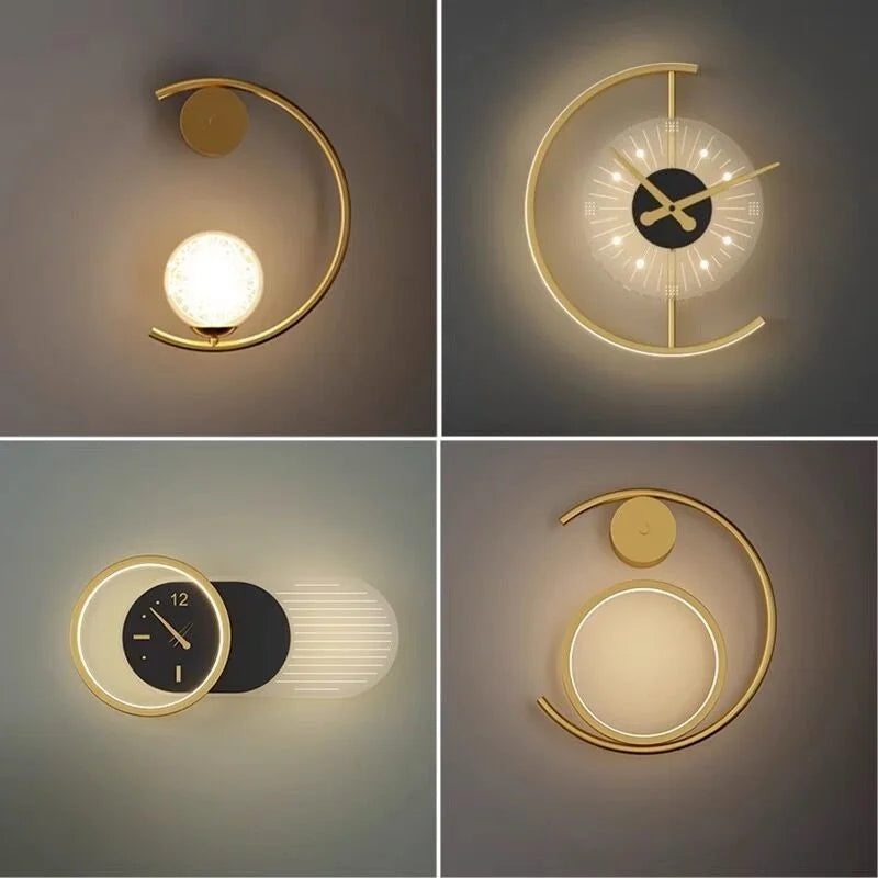 applique murale led moderne pour décoration intérieure élégante - vue 3 sur 13