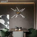lustre led moderne pour décoration intérieure et éclairage