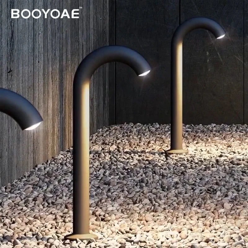 Lampe de pelouse extérieure en aluminium - vue 3 sur 7
