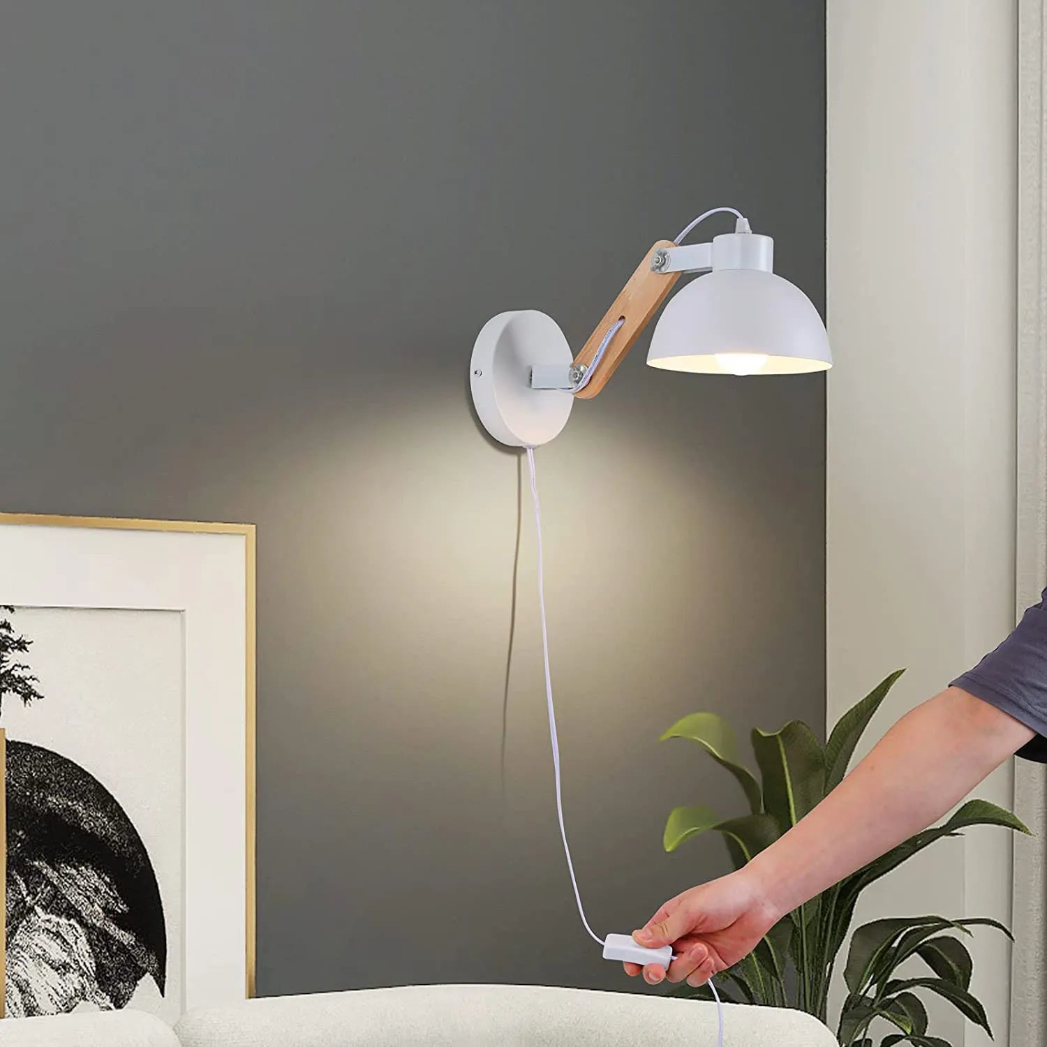 applique murale led pour décoration intérieure minimaliste europe