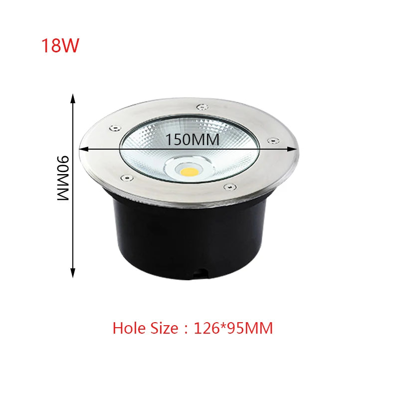 spot led étanche pour éclairage extérieur de jardin