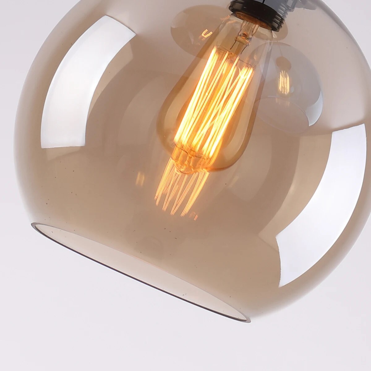 Suspension boule de verre design - vue 7 sur 10