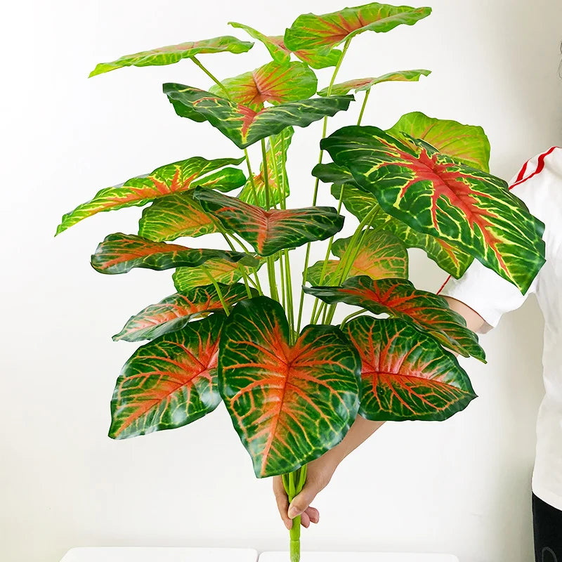 plantes artificielles monstera grandes feuilles pour décoration intérieure - vue 3 sur 21