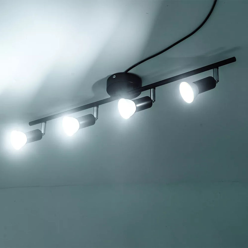 Plafonniers LED réglables pour salon chambre cuisine décoration 2/3/4/6 têtes rotatif Design plafonnier lampe