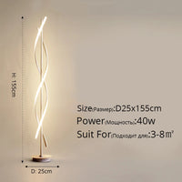 lampadaire design pour éclairage intérieur moderne et élégant