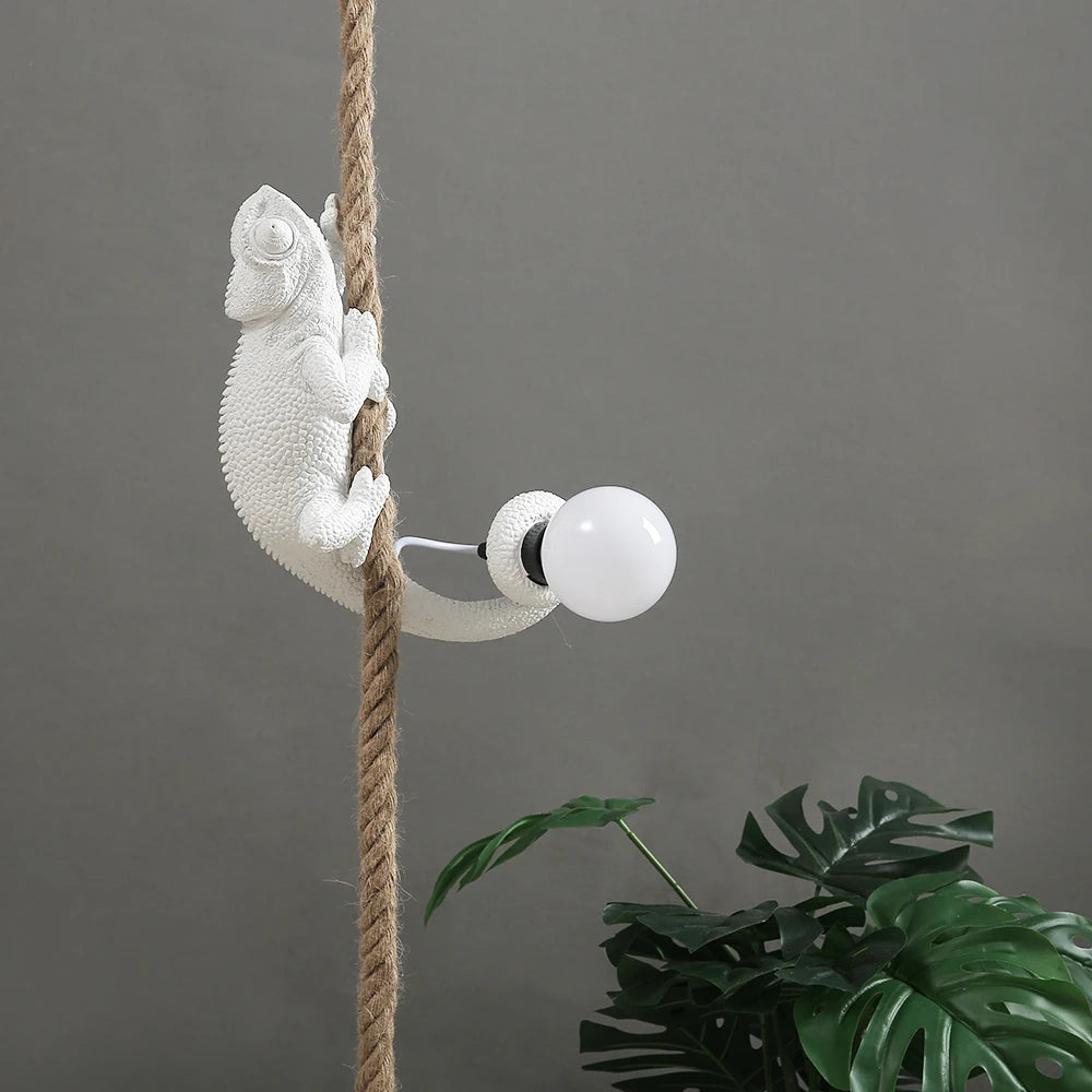 suspension en résine caméléon pour décoration artistique moderne - vue 4 sur 10
