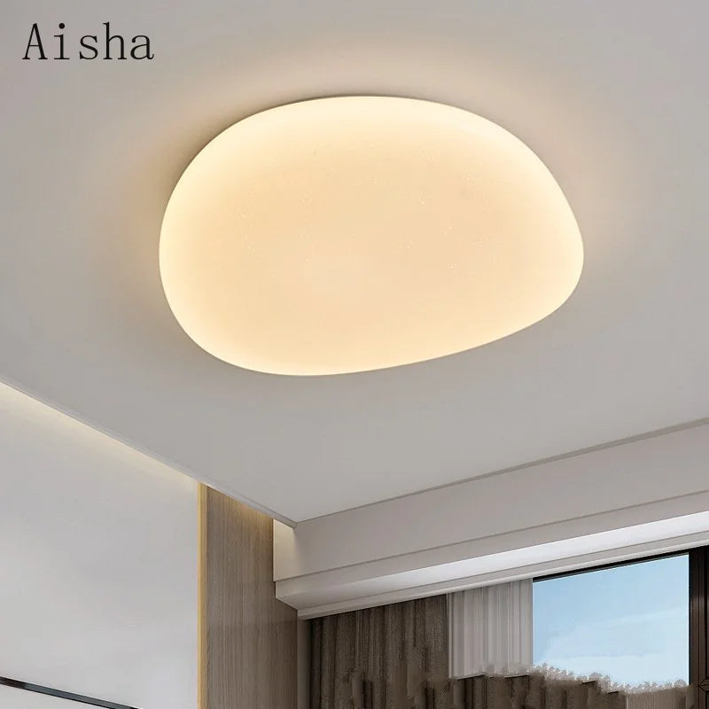 plafonnier moderne en acrylique créatif avec éclairage led décoratif - vue 2 sur 5