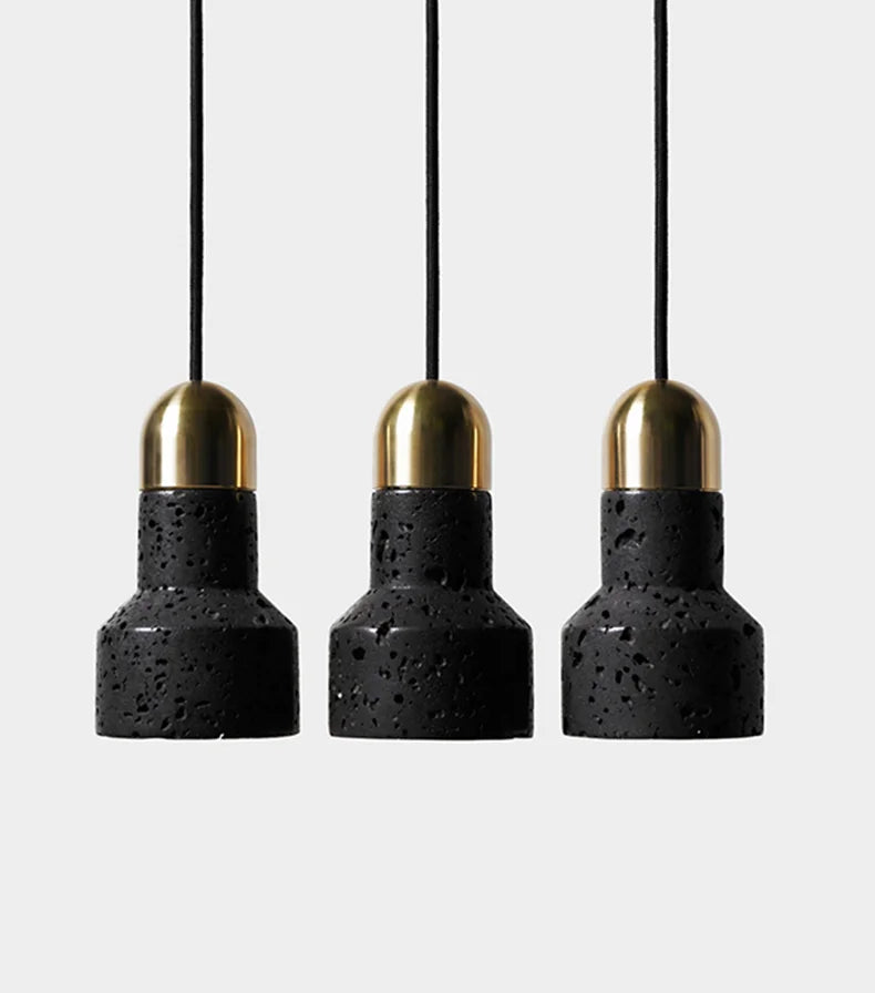 suspension en terrazzo de ciment au style industriel moderne - vue 4 sur 10