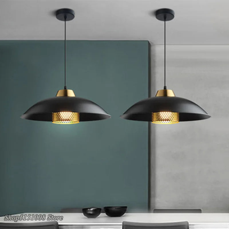 suspension moderne en fer style industriel vintage luminaires