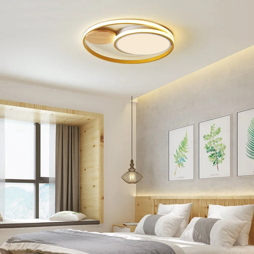 plafonnier led nordique simple créatif 2 styles atmosphère chaude