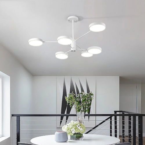 lustre moderne à leds éclairage nordique créatif intérieur