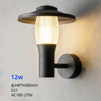 Éclairage mural extérieur Led lampe décorative moderne étanche porche entrée balcon applique terrasse lampe jardin appliques