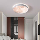 Plafonnier LED rond à nuages