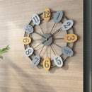 horloge murale silencieuse moderne pour décoration intérieure élégante