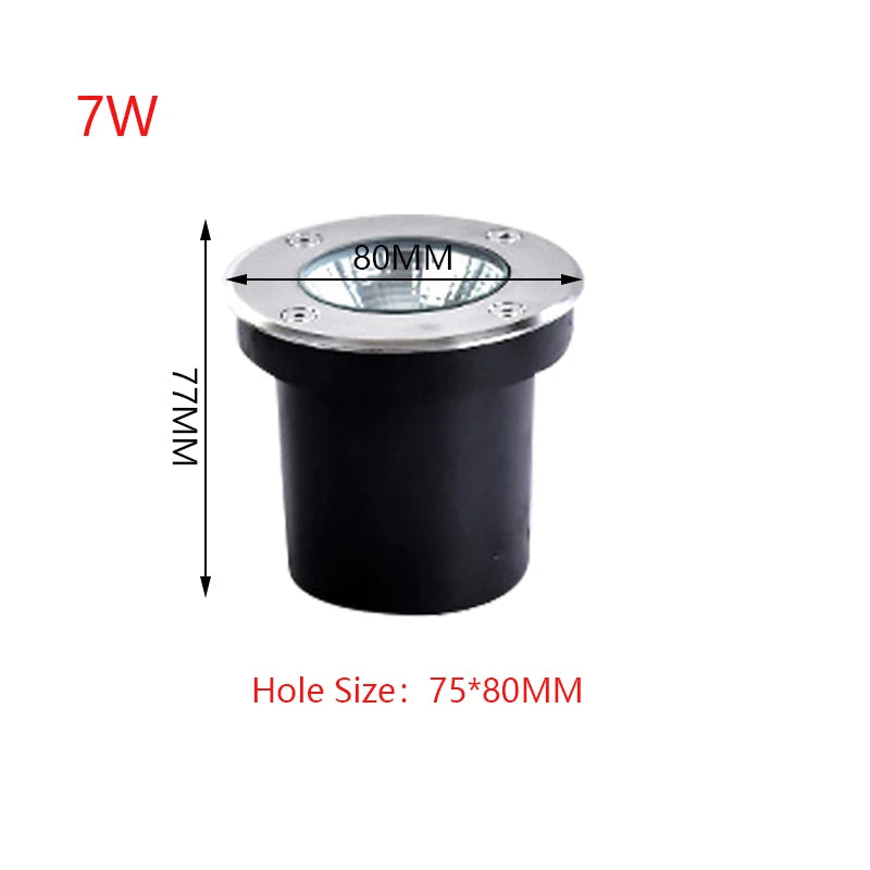 spot led étanche pour éclairage extérieur de jardin