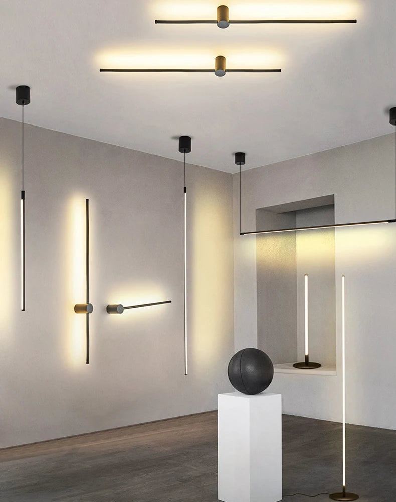 applique murale led moderne design nordique pour intérieur élégant - vue 3 sur 14